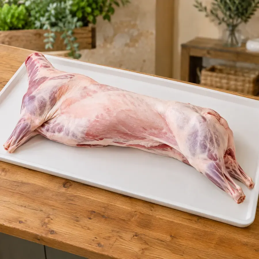 Carcasse entière d’agneau bio